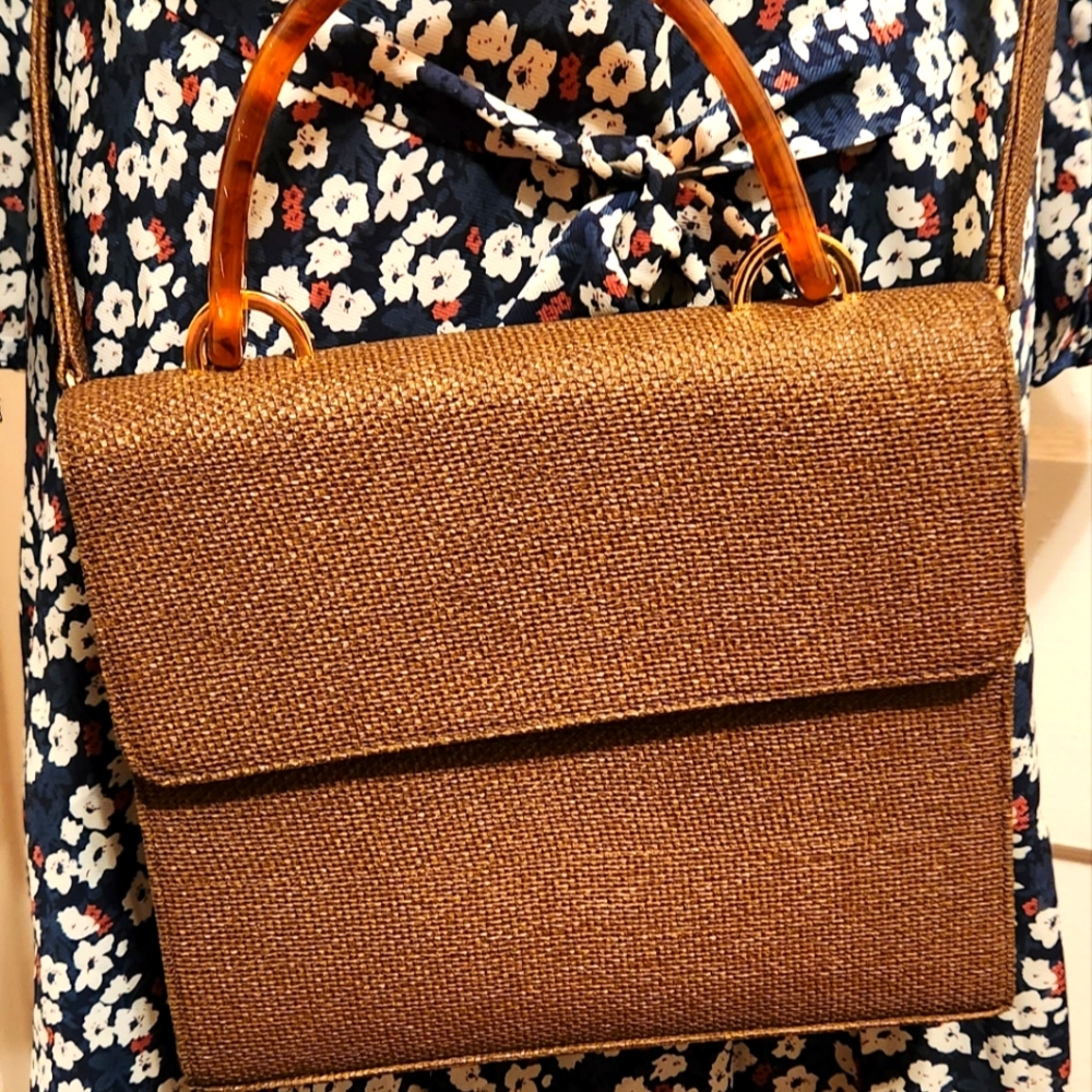 Preston and York Vintage Crossbody Brown Purse